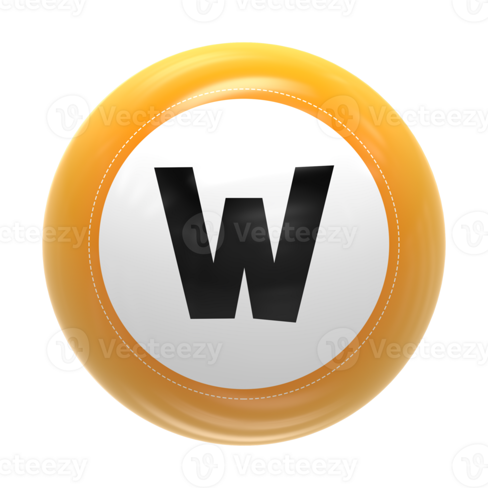 Ball 3D Render png