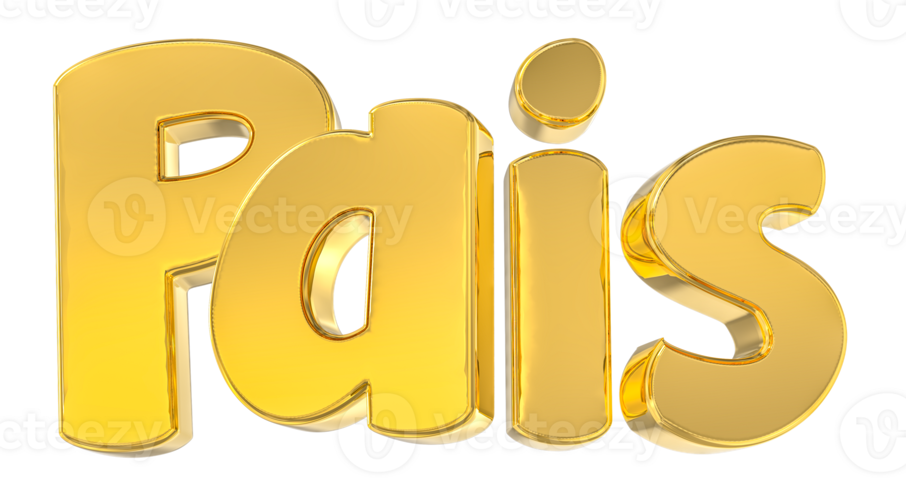 father's day 3d logo realistic for compositions png