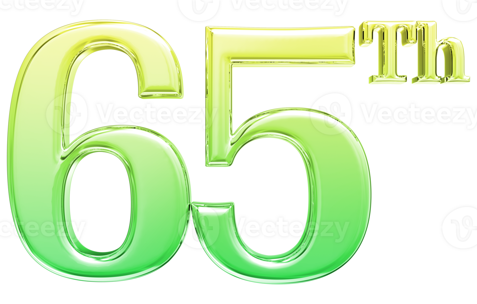 gelukkig verjaardag aantal 3d geven transparantie png