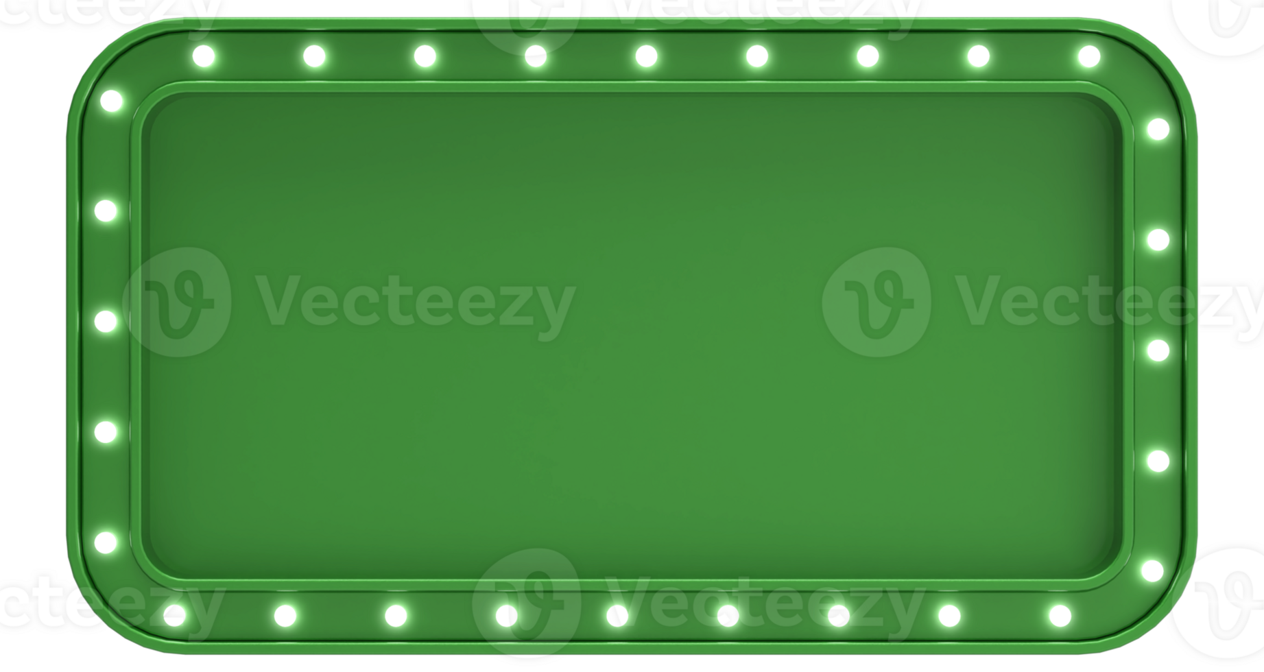 a green square with lights on it 27257259 PNG