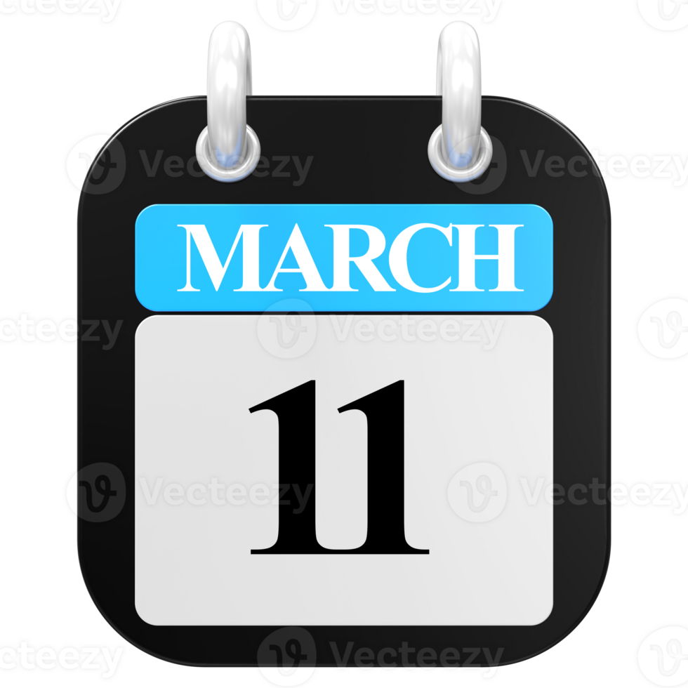 3D Rendering Of UI Icon March Day 11 png