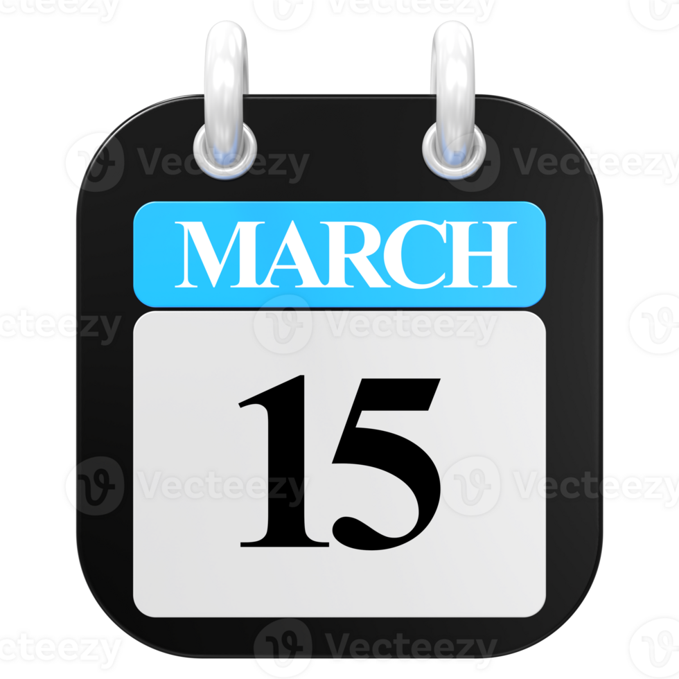 3D Rendering Of UI Icon March Day 15 png