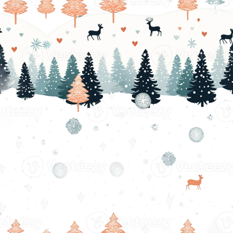 Seamless Christmas gift png