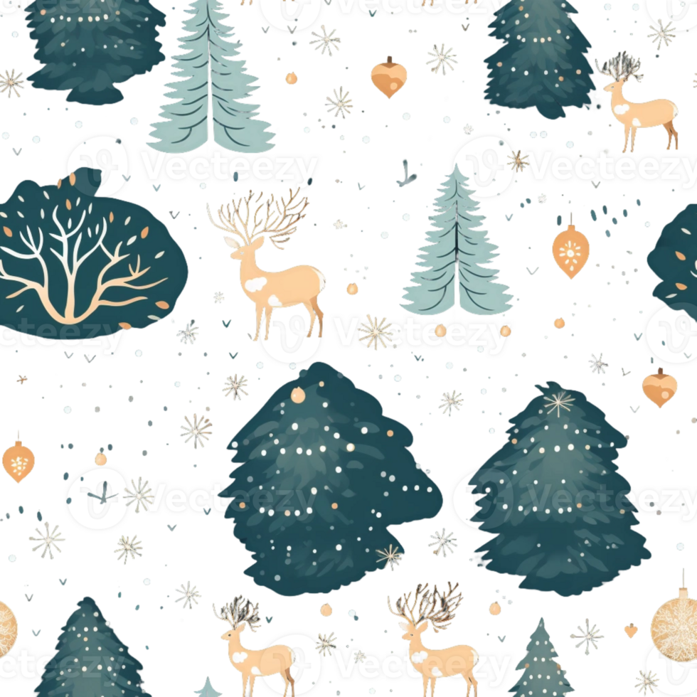 Seamless Christmas gift png