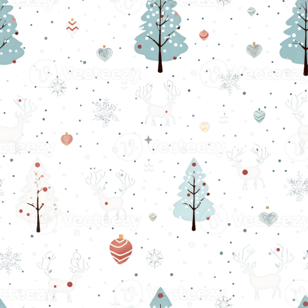 Seamless Christmas gift png