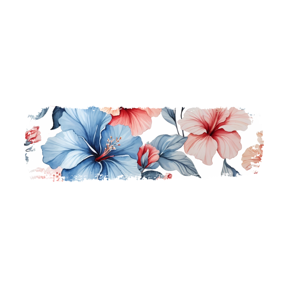 flora stickers tape png