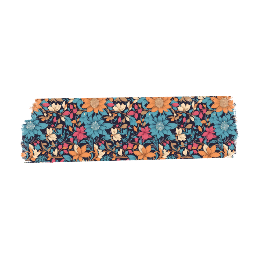 flora stickers tape png
