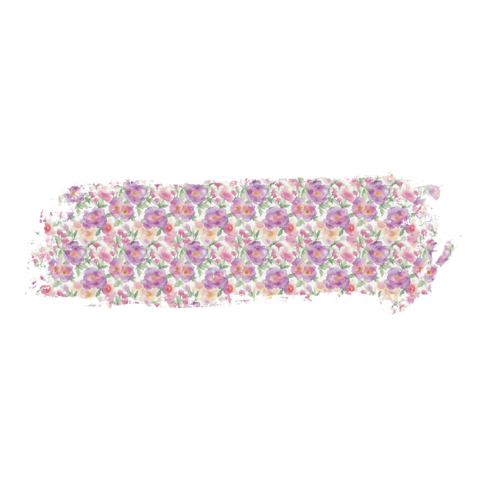flora stickers tape png
