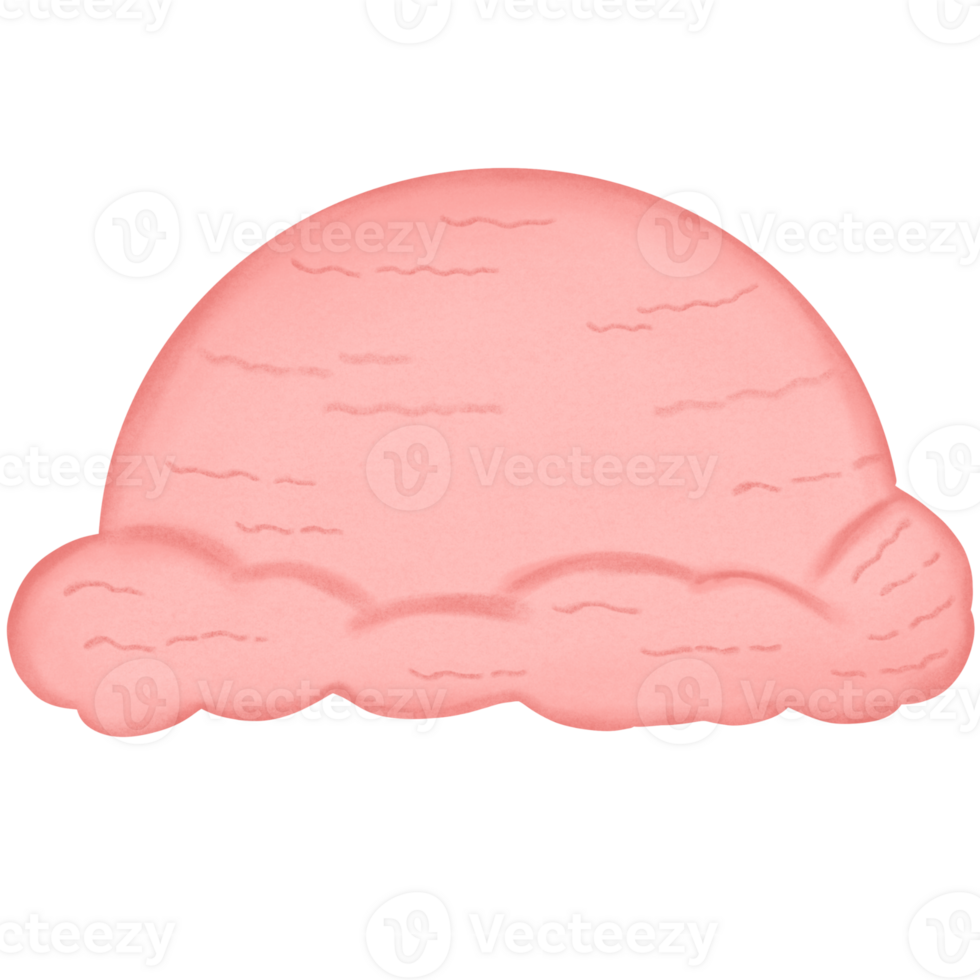 Scoop of ice cream png