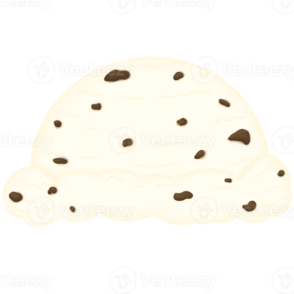 Scoop of ice cream png