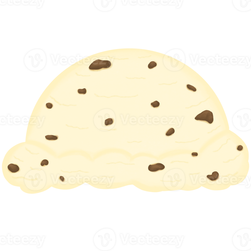 Scoop of ice cream png