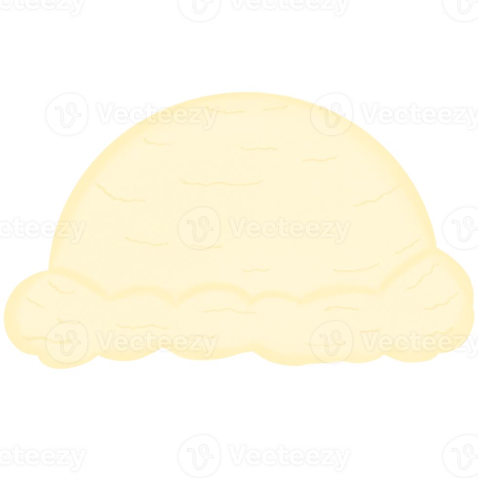 Scoop of ice cream png