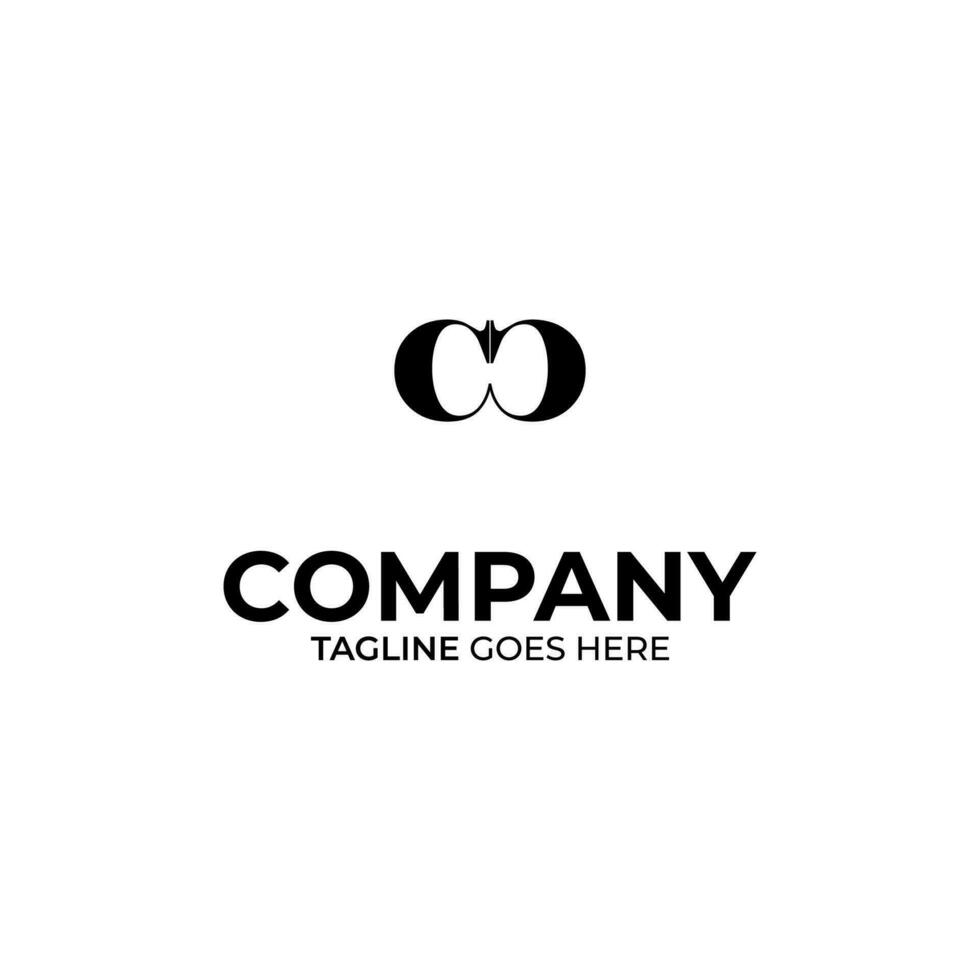 Symbol C letter logo on white background, can be used for art companies, sports, etc vector