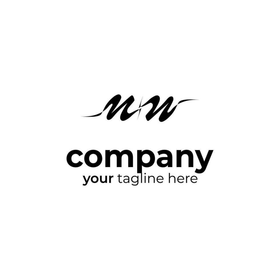 Symbol N letter logo on white background, can be used for art companies, sports, etc vector