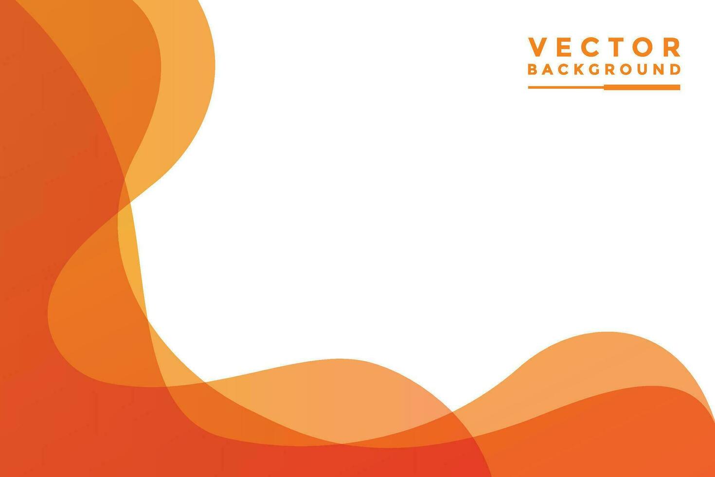 Orange background vector illustration lighting effect graphic for text and message board design infographic.