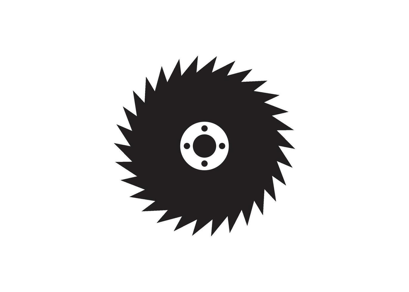 saw blade icon design templat4e vector isolated
