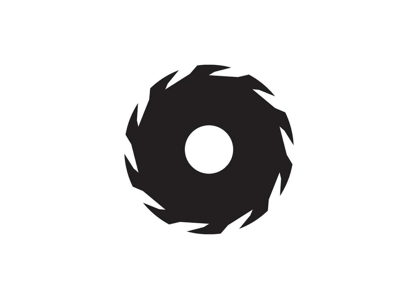 saw blade icon design templat4e vector isolated