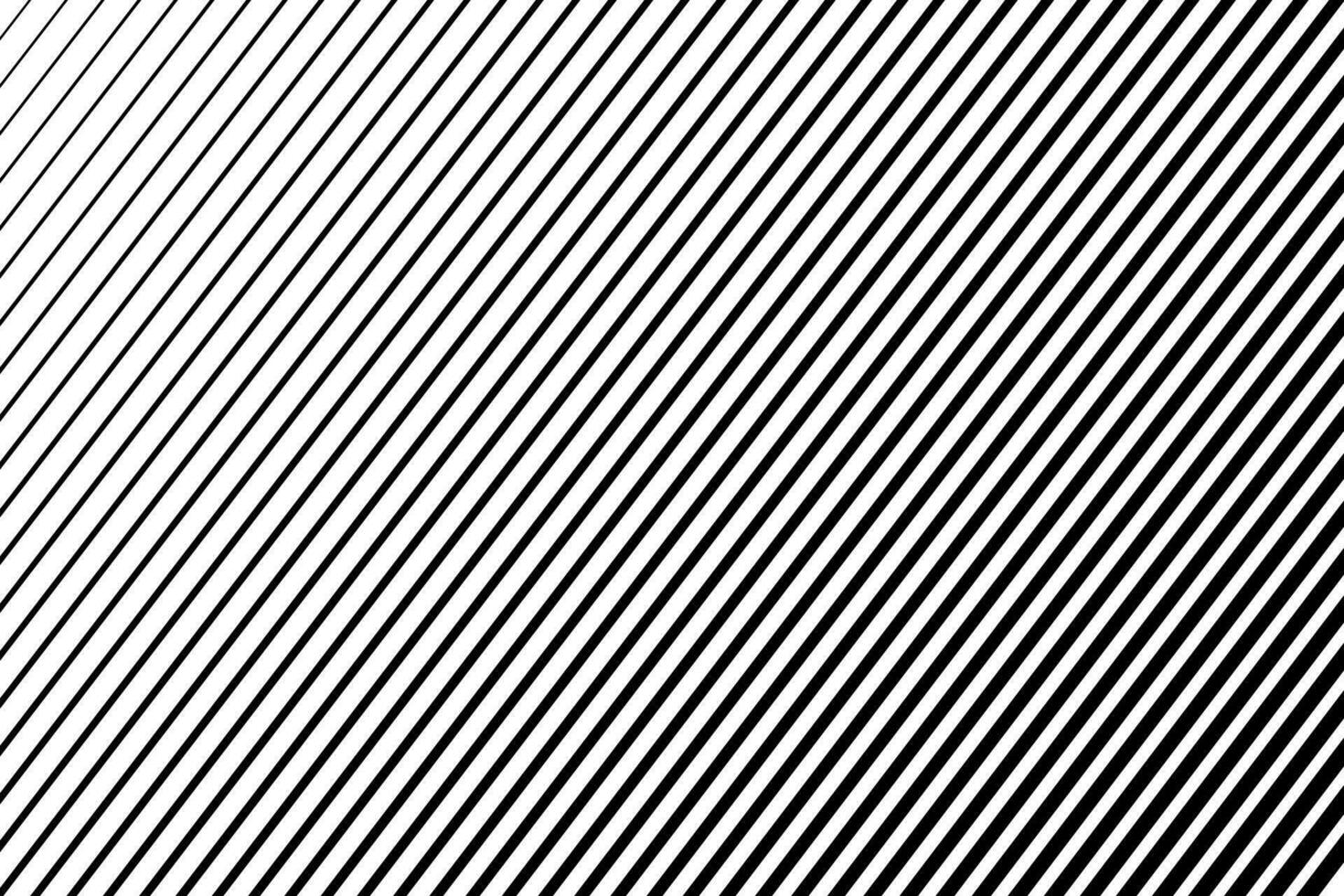 Diagonal lines, oblique, monochrome stripe lines pattern. vector