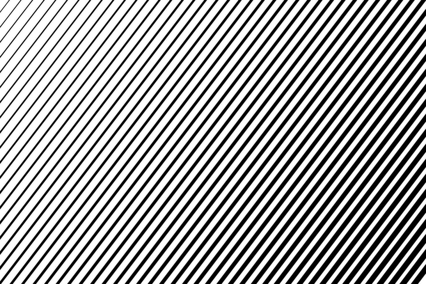 Diagonal lines, oblique, monochrome stripe lines pattern. vector