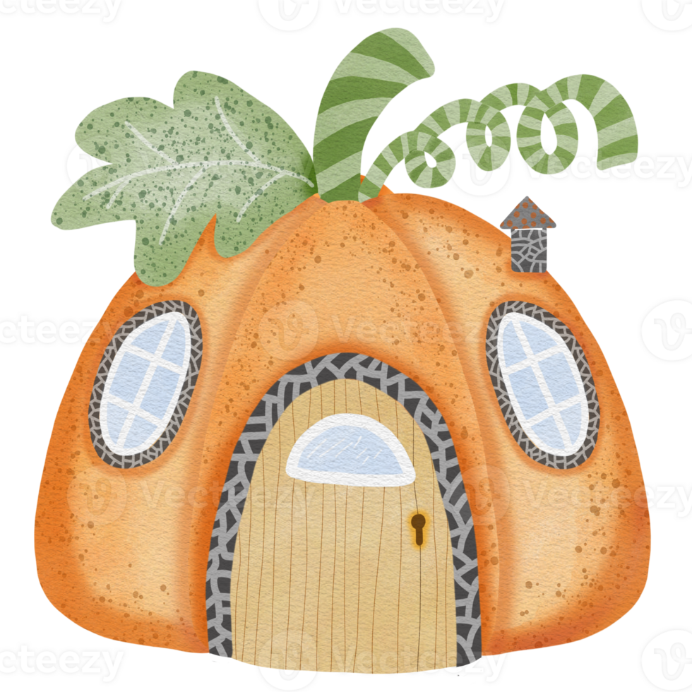 Cute fruit house png