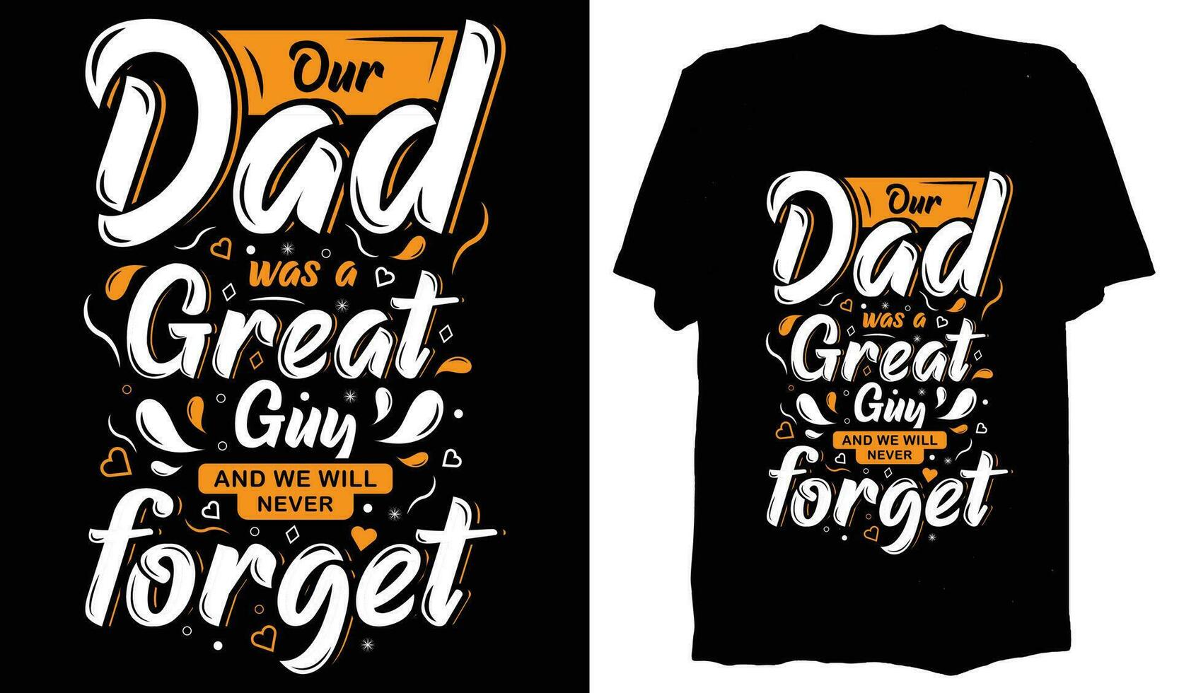 tipografía del padre día t camisa diseño modelo vector