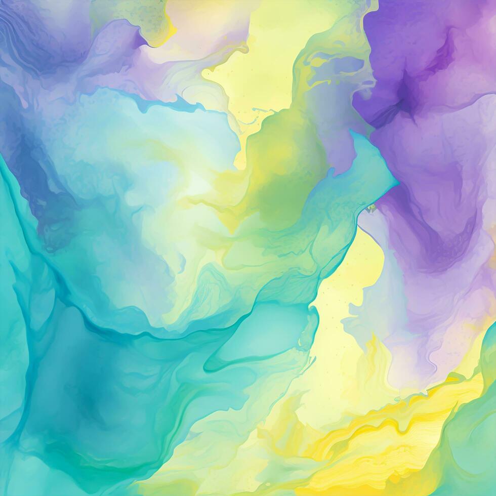 Abstract colorful background. Psychedelic texture. Digital painting photo