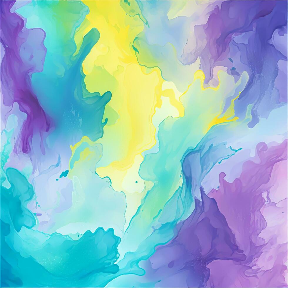 Abstract colorful background. Psychedelic texture. Digital painting photo