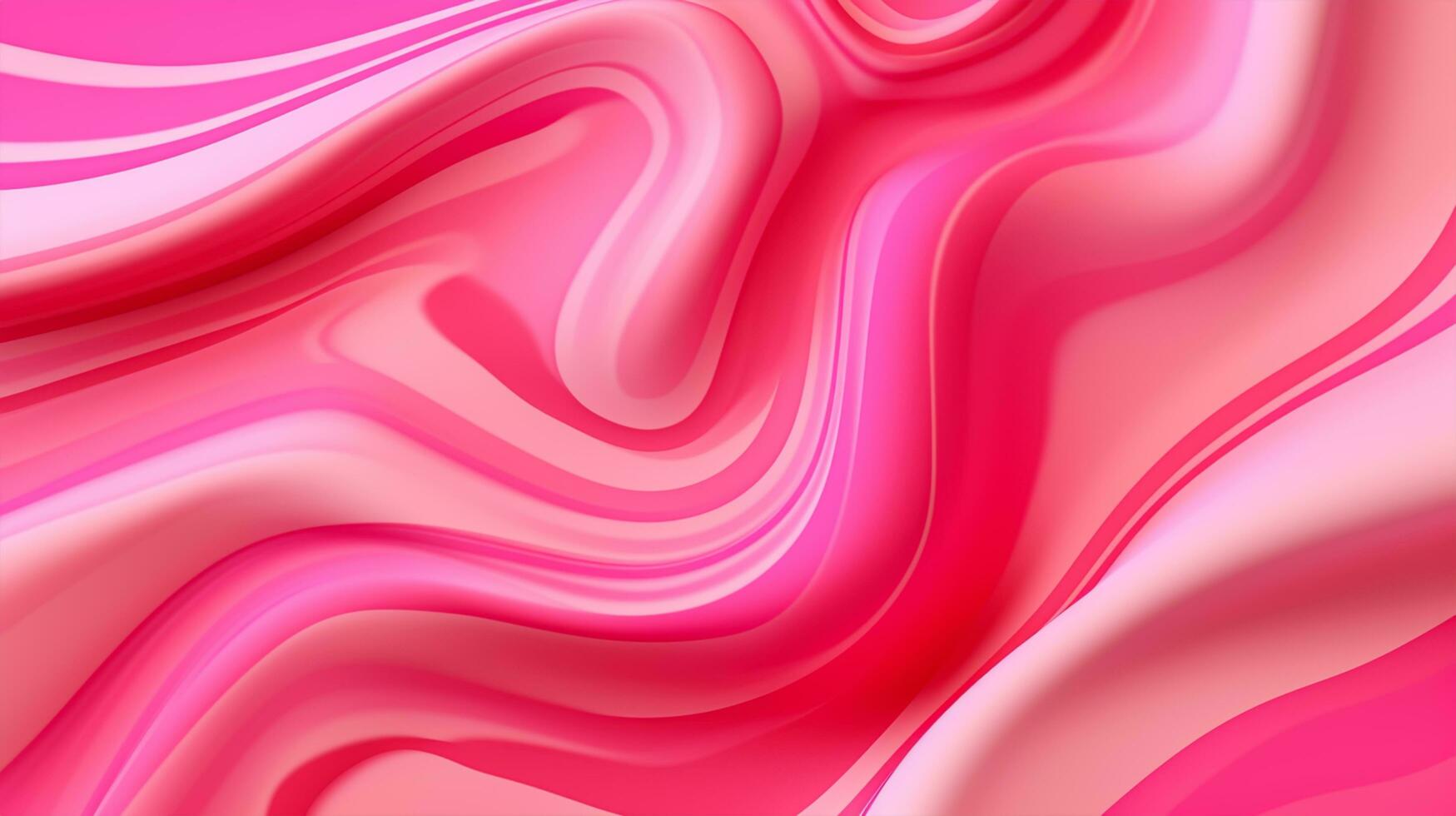 abstract pink background with smooth lines and waves photo