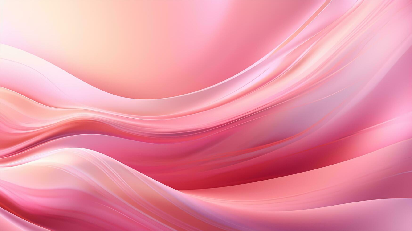 abstract pink background with smooth lines and waves photo