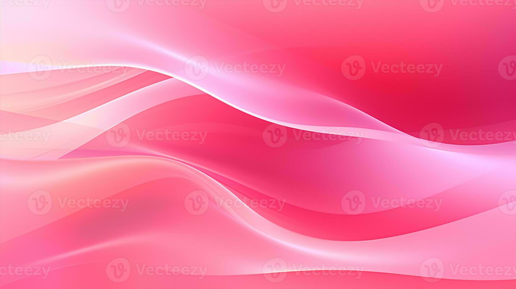 abstract pink background with smooth lines and waves photo