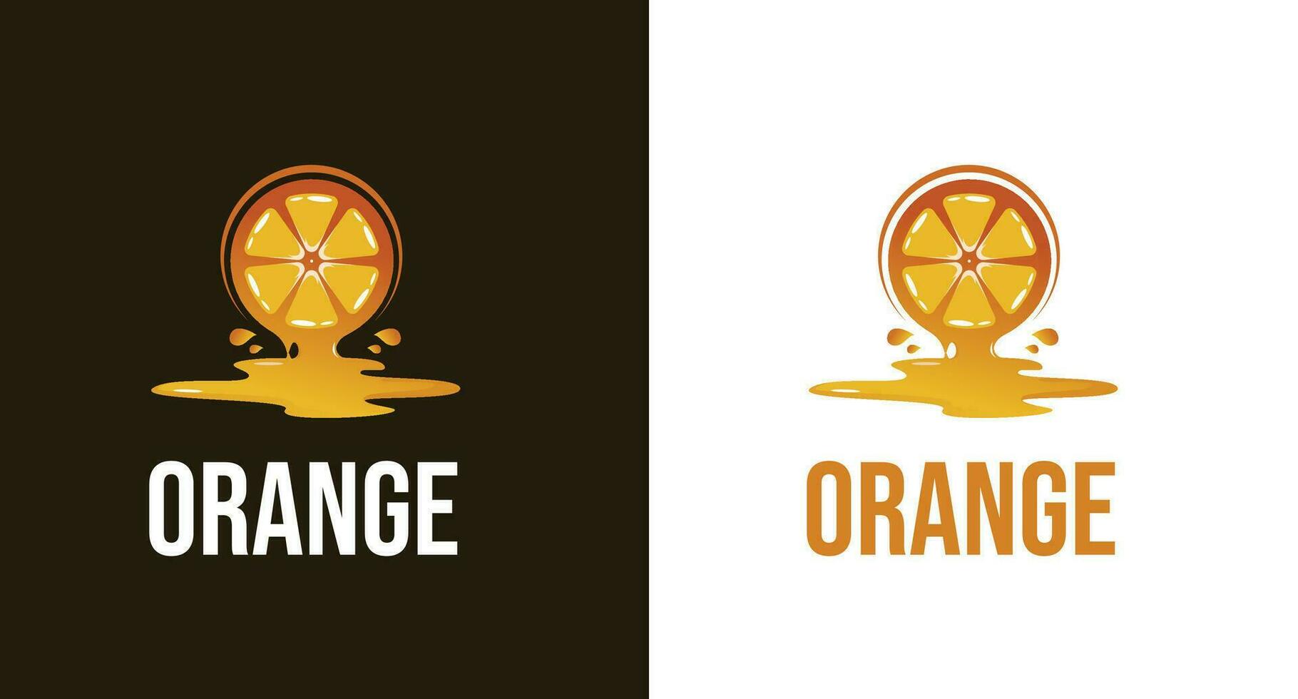 orange juice illustration - orange juice splash illustration - juice logo - fresh juice logo vector