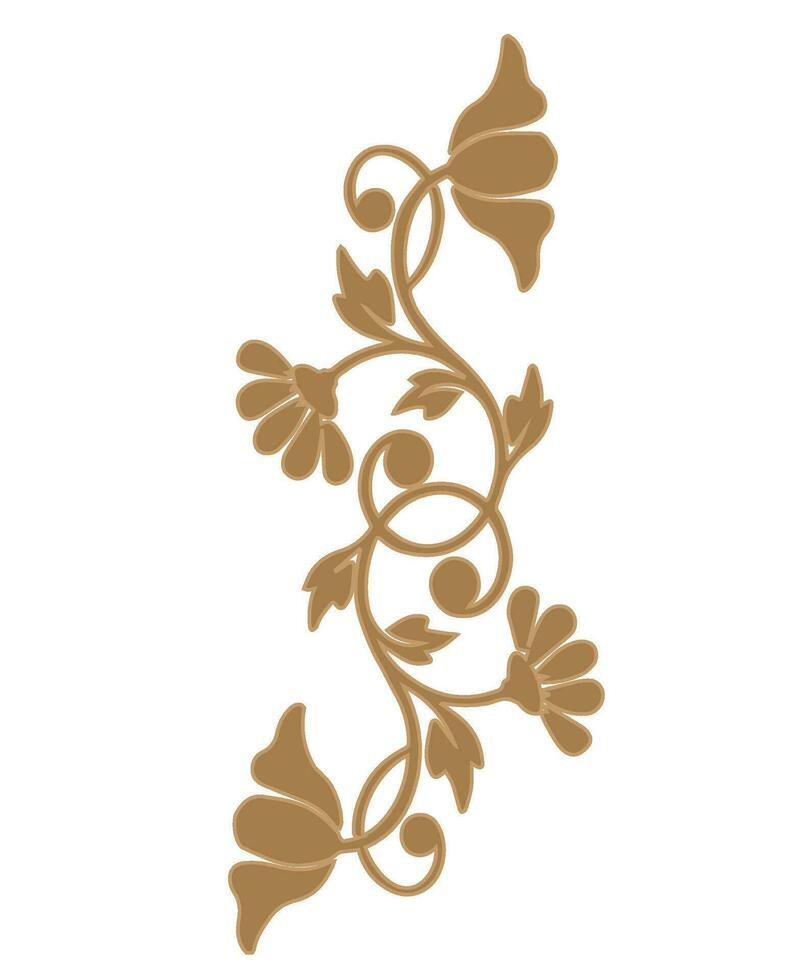floral vector pattern for embroidery