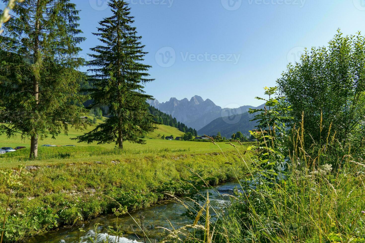 verano hora en hermoso Austria foto