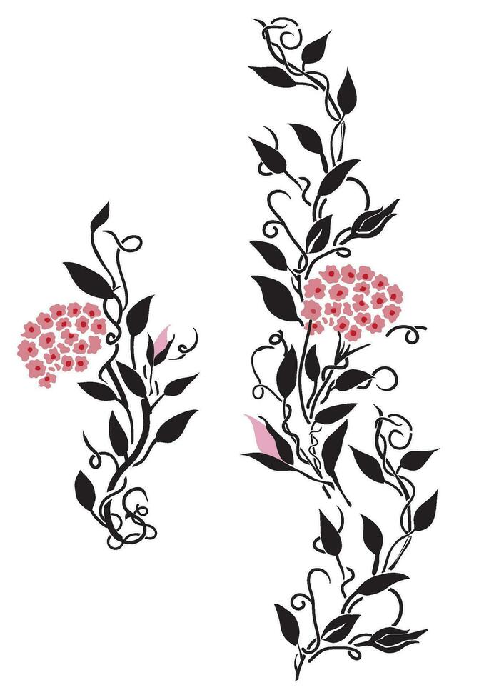 beautiful floral vines pattern 27262626 Vector Art at Vecteezy