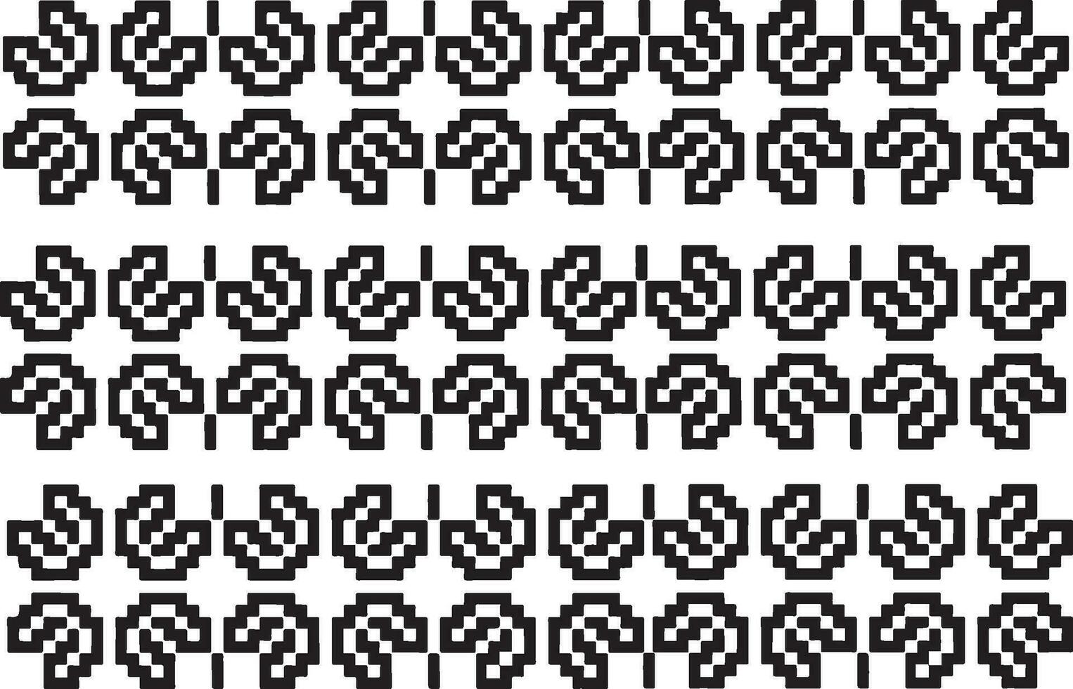 Vector pattern ideas for embroidery