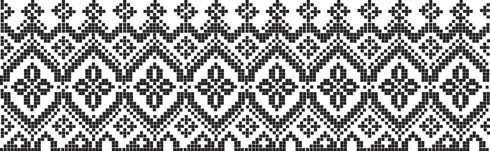 Cut Out or Embroidery pattern abstarct most used oin fabric in vector