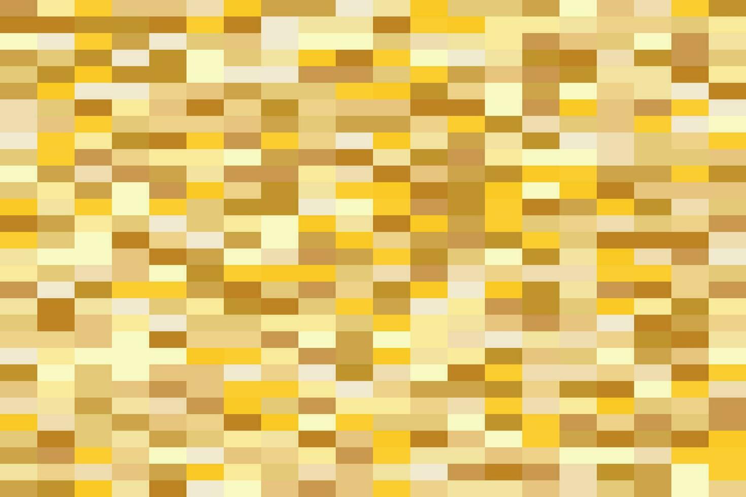 Premium pattern of golden squares vector
