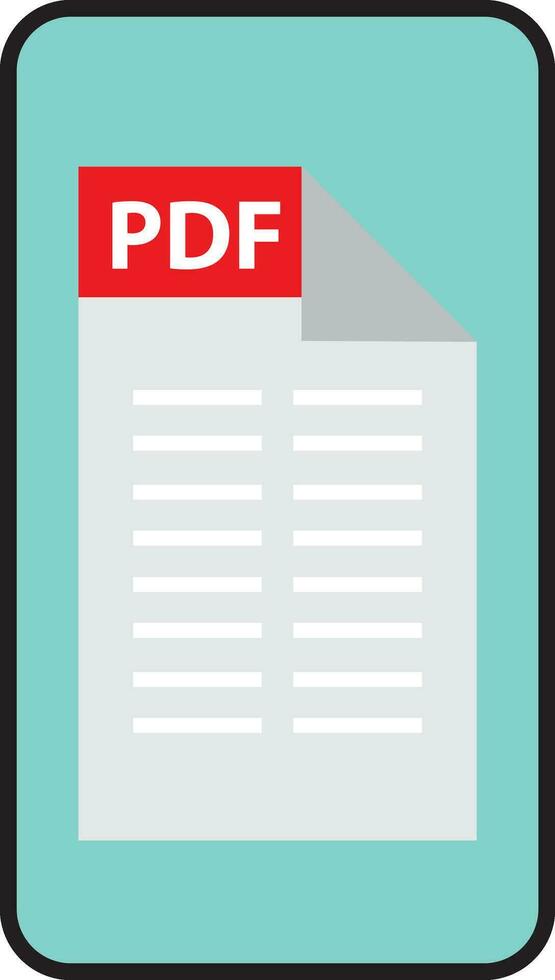 Ebook Silhouette Icon on Mobile Phone. Electronic Book Device for Education and Learning. E-book Reader, E-reader Black icon. Smartphone with Open Ebook pictogram. Vector Isolated Illustration.