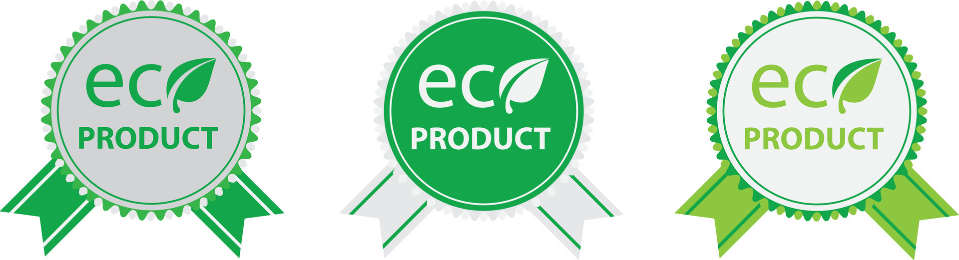 Eco product green vector label 27263252 Vector Art at Vecteezy