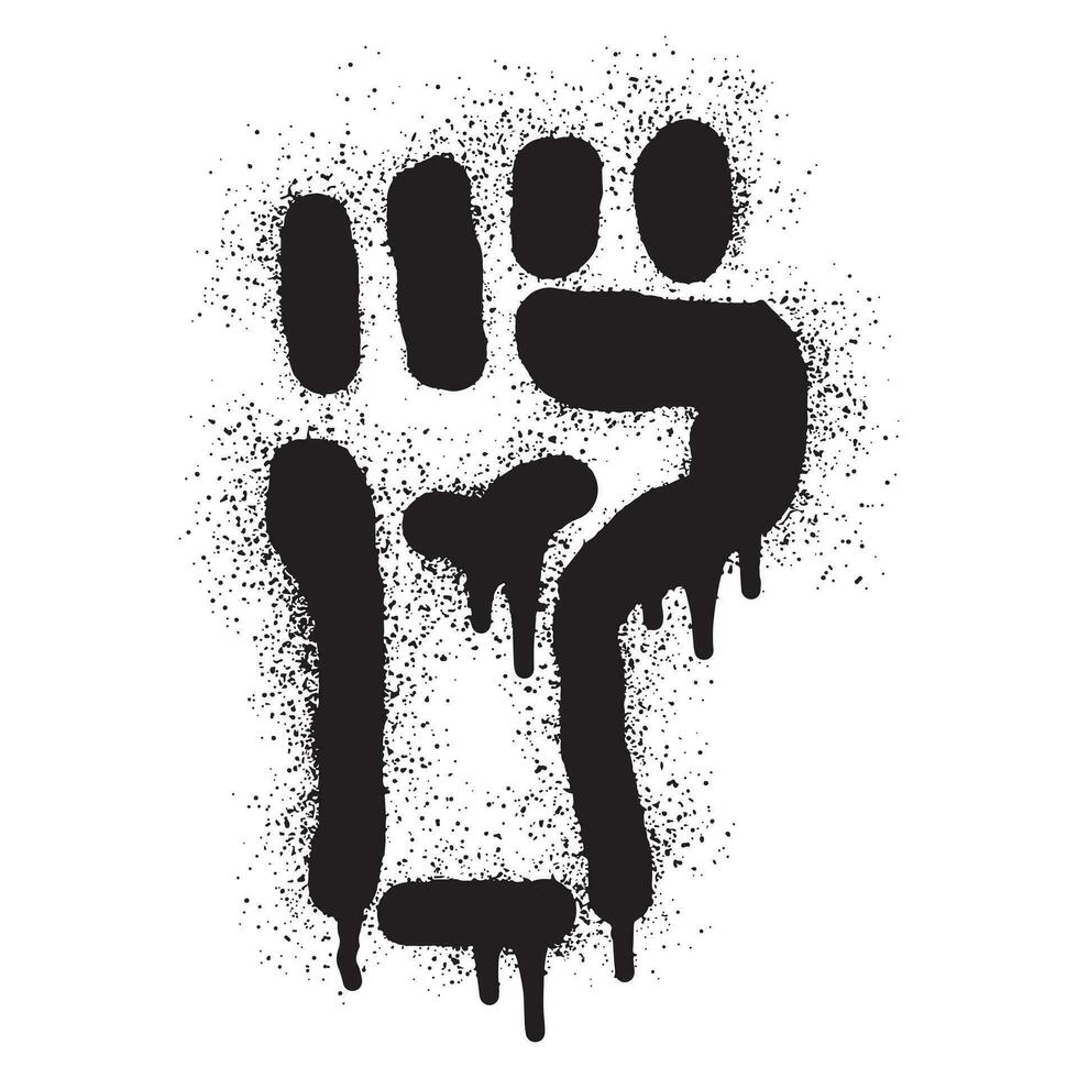Raised fist stencil graffiti with black spray paint 27263313 Vector Art at Vecteezy raised-fist-stencil-graffiti-with-black-spray-paint-27263313-vector-art-at-vecteezy