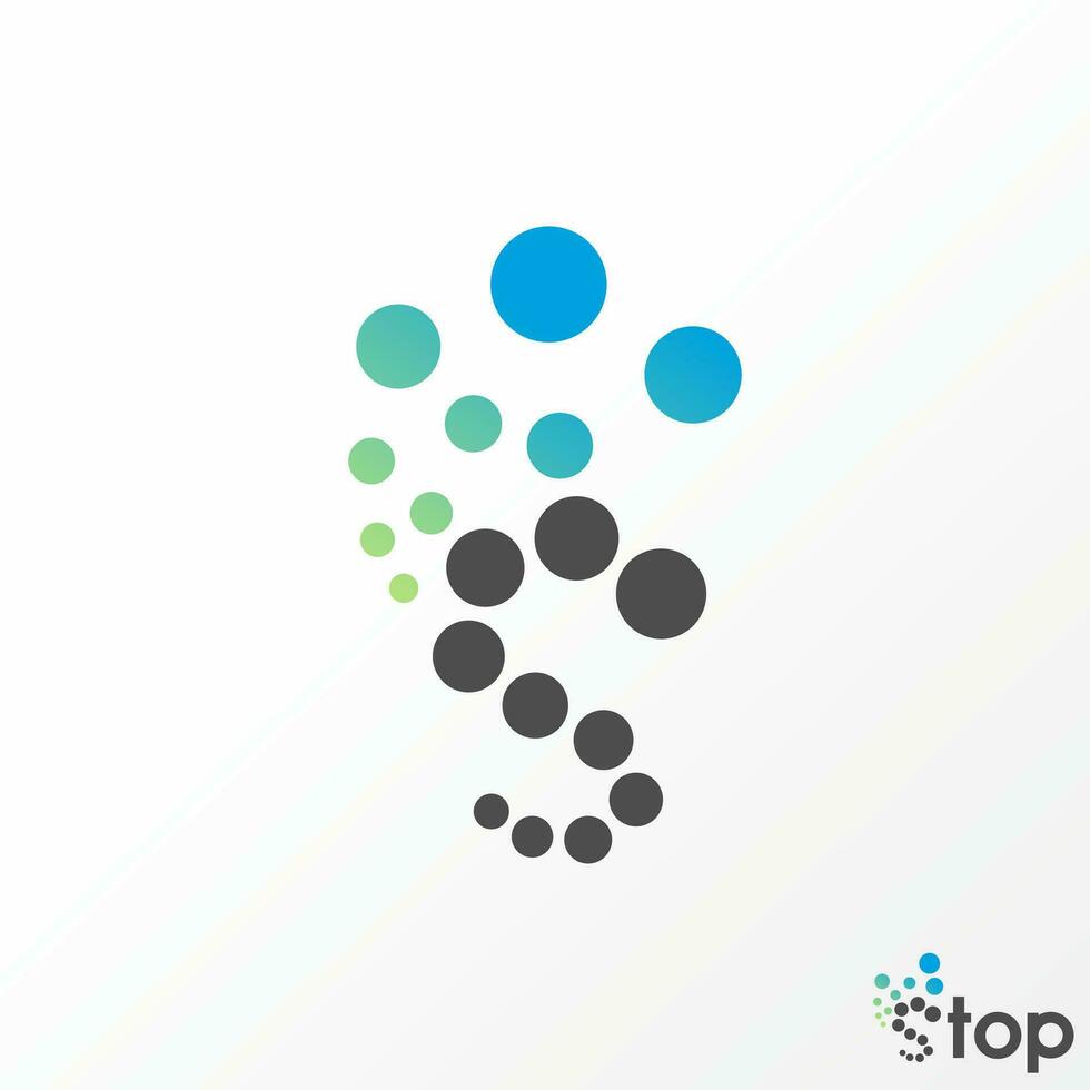 Logo design graphic concept creative abstract premium vector stock letter S font with circle oil water splash. Related to monogram typography washing