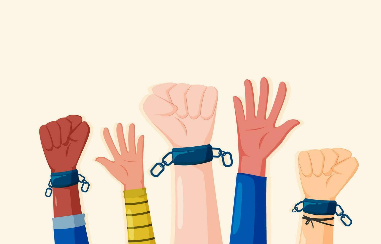 Human Right Background vector