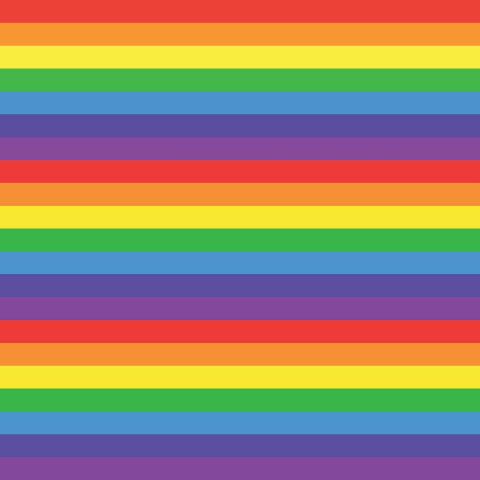 Rainbow horizontal lines seamless pattern, rainbow repeating ...