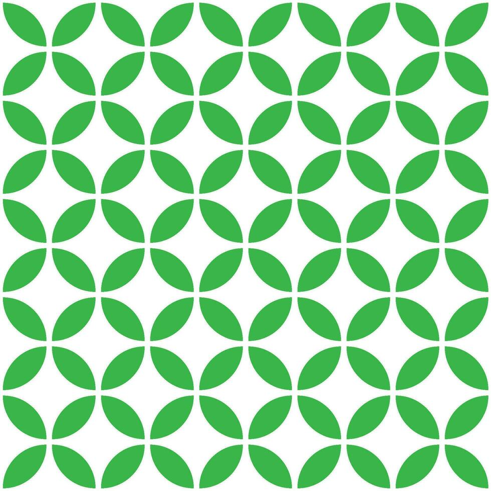 Green leaf geometric seamless pattern, Abstract vector texture. leave background.