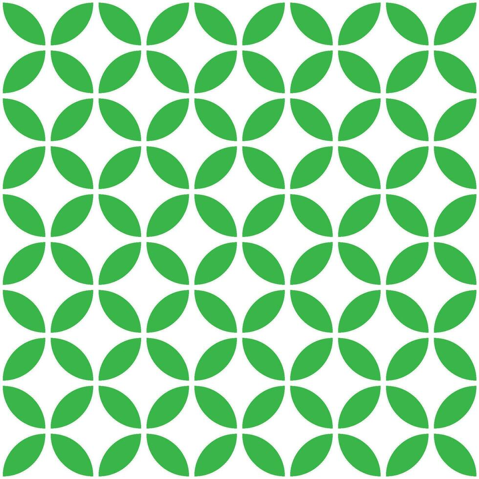 Green leaf geometric seamless pattern, Abstract vector texture. leave background.