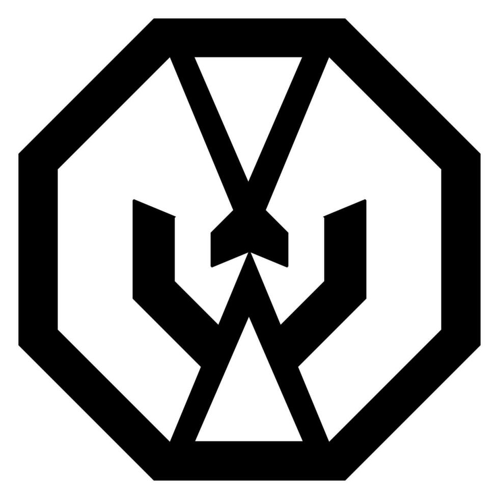 el logo para el vw vw logo vector