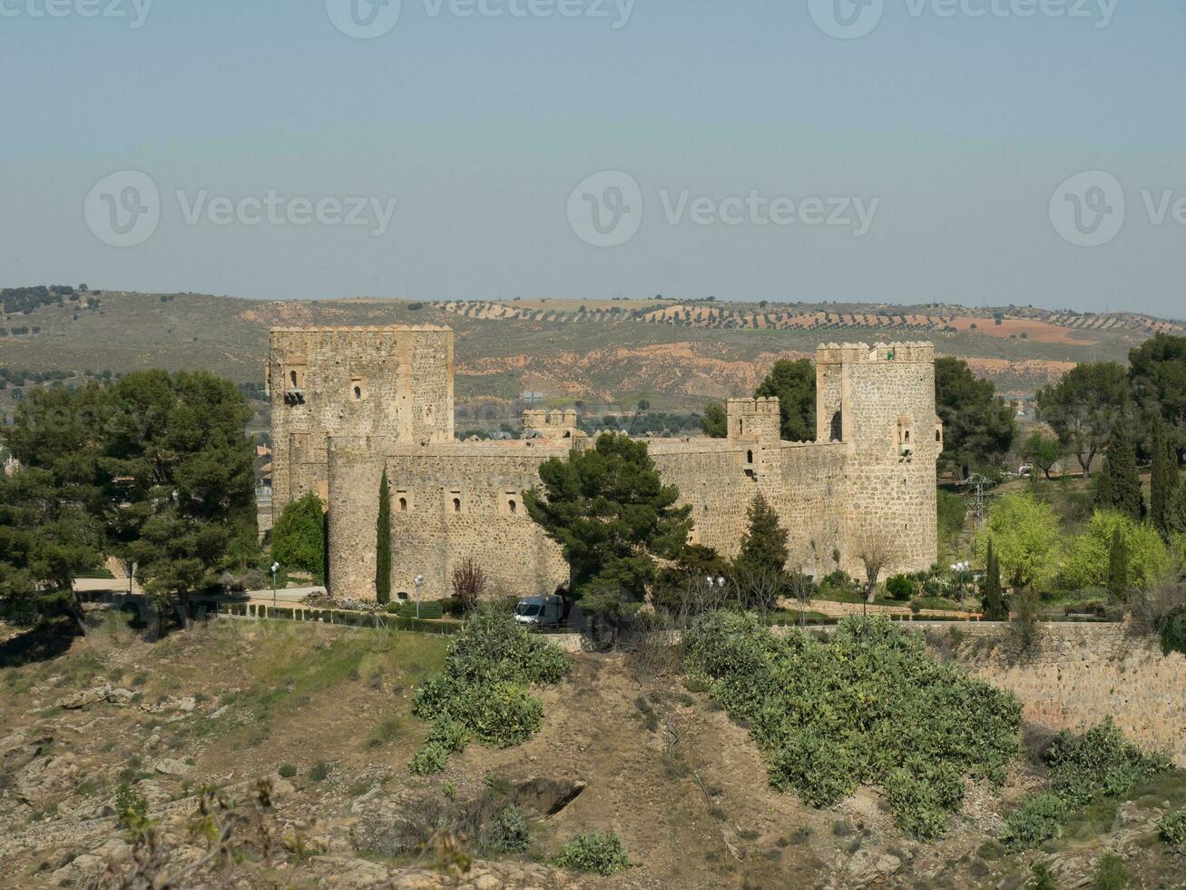 la ciudad vieja de toledo en españa foto