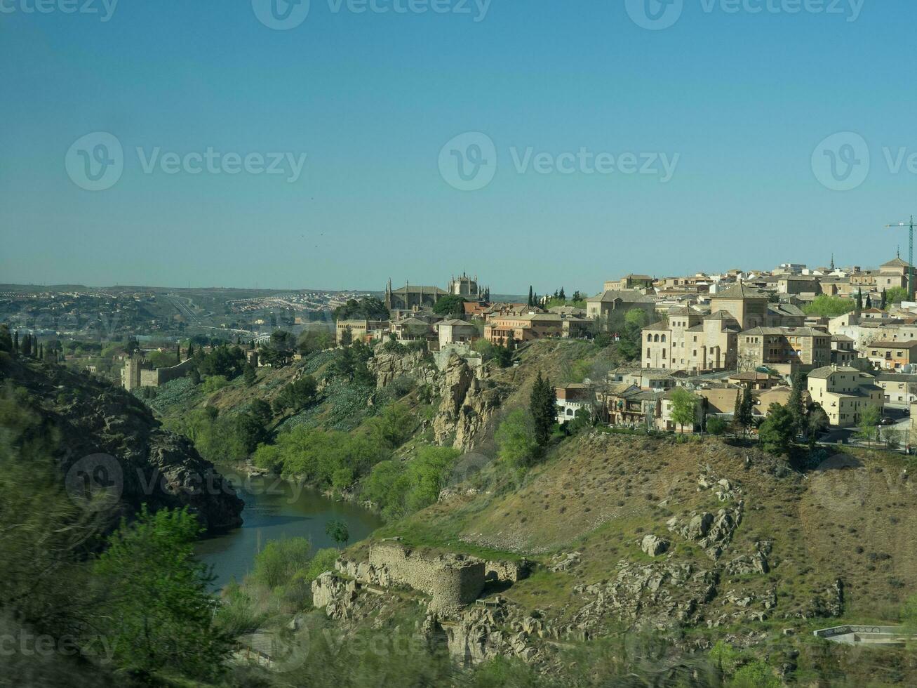 the old city of Toledo in Spain photo