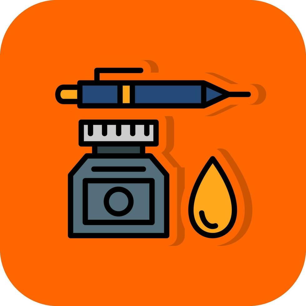 Ink Vector Icon Design