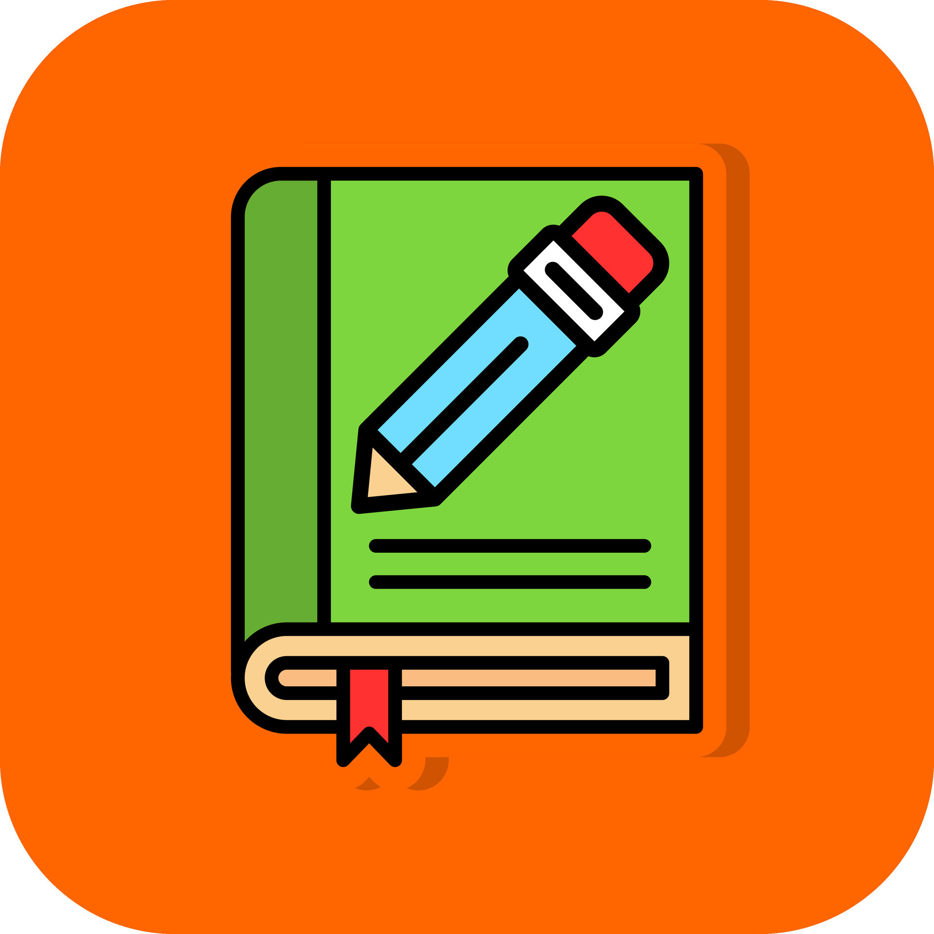Sketchbook Vector Icon Design 27264590 Vector Art at Vecteezy